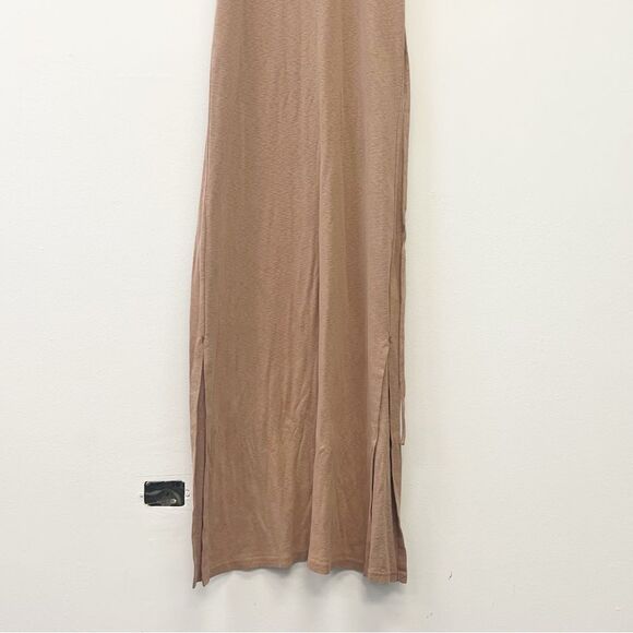 Splendid Knit Racerback Belted Maxi Dress, Size XL - Picture 3 of 11